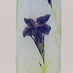 I Collect All Daum Nancy Fringed Gentian Vases Lamps and Other Art Glass